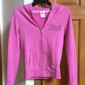 VS PINK zip up jacket size xs